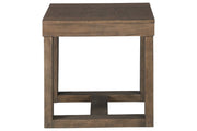Cariton Gray End Table - Lara FurnitureEnd Table