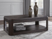 Carlibrie Warm Brown Lift-Top Coffee Table - T700-9
