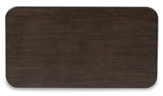 Carlibrie Warm Brown Lift-Top Coffee Table - T700-9