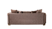 Carlina Coffee Velvet Sofa & Loveseat - CARLINACOF-SL