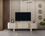 Carlina Ivory Tv Stand - CARLINA-TV