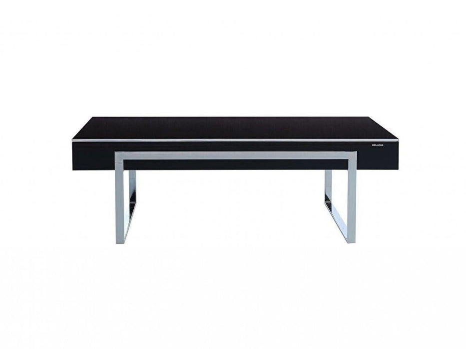 Carlino Coffe Table (Chrome) - Gate FurnitureCoffee Table