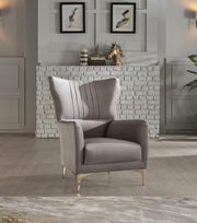 Carlino Love Seat (Napoly Grey) 4 Pieces - 11CRN2D0P20200018