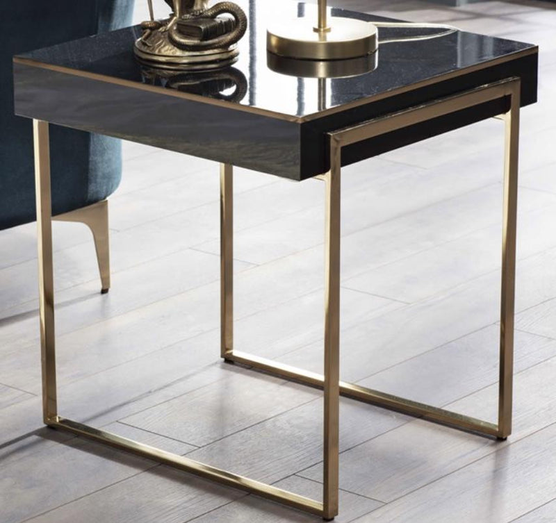 Carlino Side Table (Hg Black) 1 Piece - Lara FurnitureCoffee Table