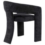 Carlow Upholstered Dining Arm Chair Black (Set of 2) - 193813BLK