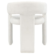 Carlow Upholstered Dining Arm Chair White (Set of 2) - 193813WHT