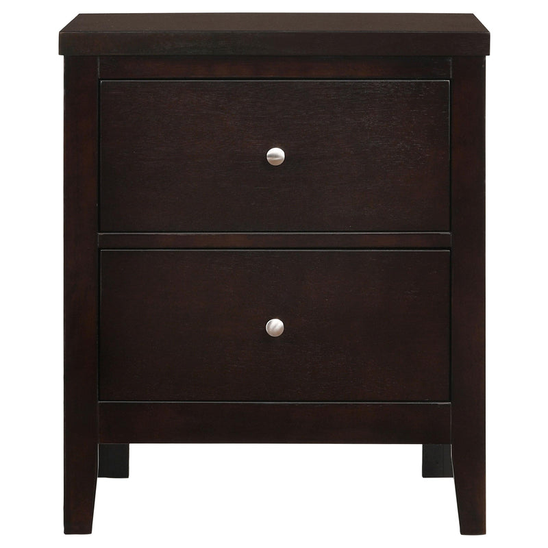 Carlton 4-piece California King Bedroom Set Cappuccino - 202091KW-S4