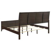 Carlton 4-piece Eastern King Bedroom Set Cappuccino - 202091KE-S4