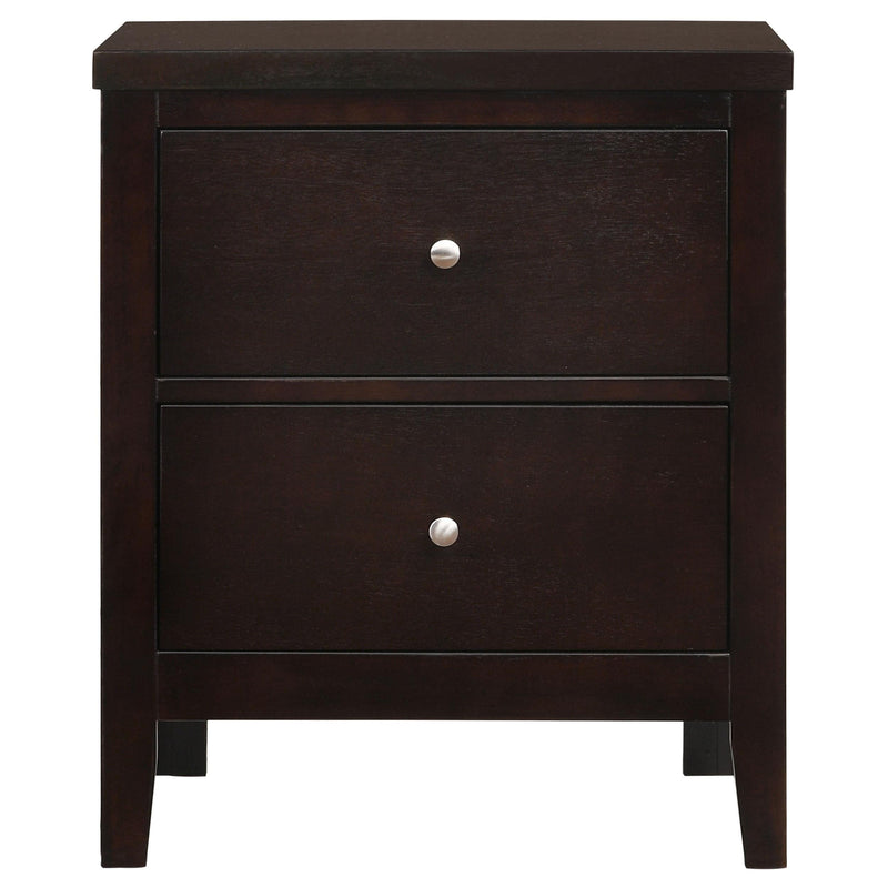 Carlton 4-piece Full Bedroom Set Cappuccino - 202091F-S4