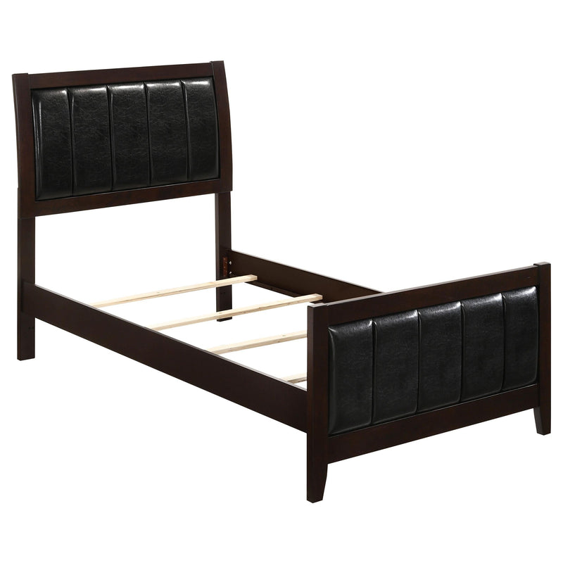 Carlton 4-piece Twin Bedroom Set Cappuccino - 202091T-S4