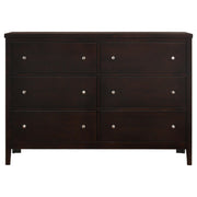 Carlton 4-piece Twin Bedroom Set Cappuccino - 202091T-S4
