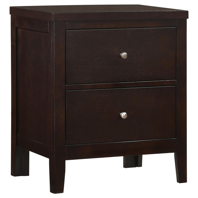 Carlton 5-piece California King Bedroom Set Cappuccino - 202091KW-S5