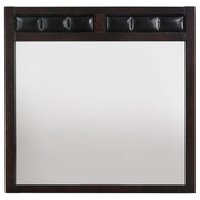 Carlton 5-piece Eastern King Bedroom Set Cappuccino - 202091KE-S5