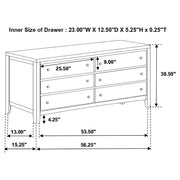 Carlton 5-piece Queen Bedroom Set Cappuccino - 202091Q-S5
