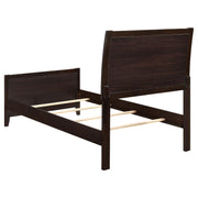 Carlton 5-piece Twin Bedroom Set Cappuccino - 202091T-S5