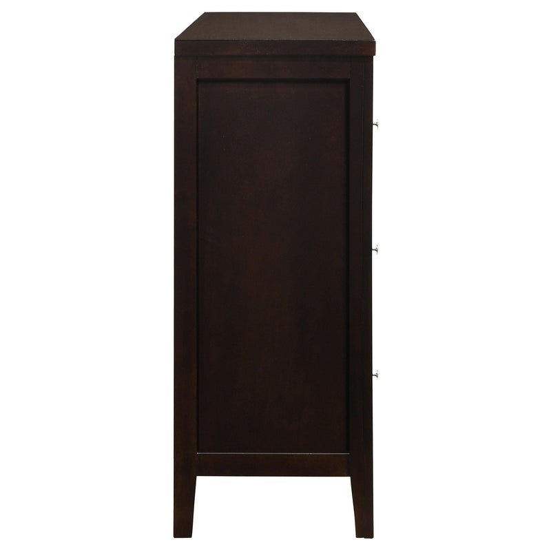 Carlton 6-drawer Dresser Cappuccino - 202093