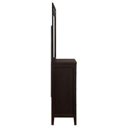 Carlton 6-drawer Dresser with Mirror Cappuccino - 202093M