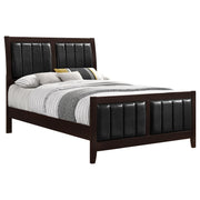 Carlton Wood California King Panel Bed Cappuccino - 202091KW