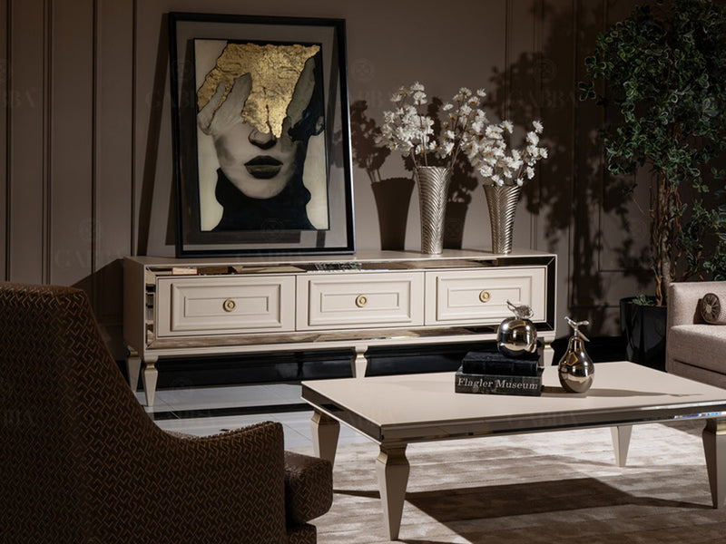 Carmen 55" Wide Coffee Table - Coffee Tables