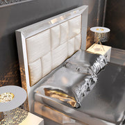 Carmen Bed White Queen - Lara FurnitureQueen Bed
