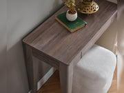Carmen Bedroom (Queen Frame With Headboard & Dresser With Mirror & Ottoman & 2 Nightstand) - 200-ELIF-CAR-A521-QBED-SET