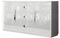 Carmen Buffet White - i24035 - Lara Furniture