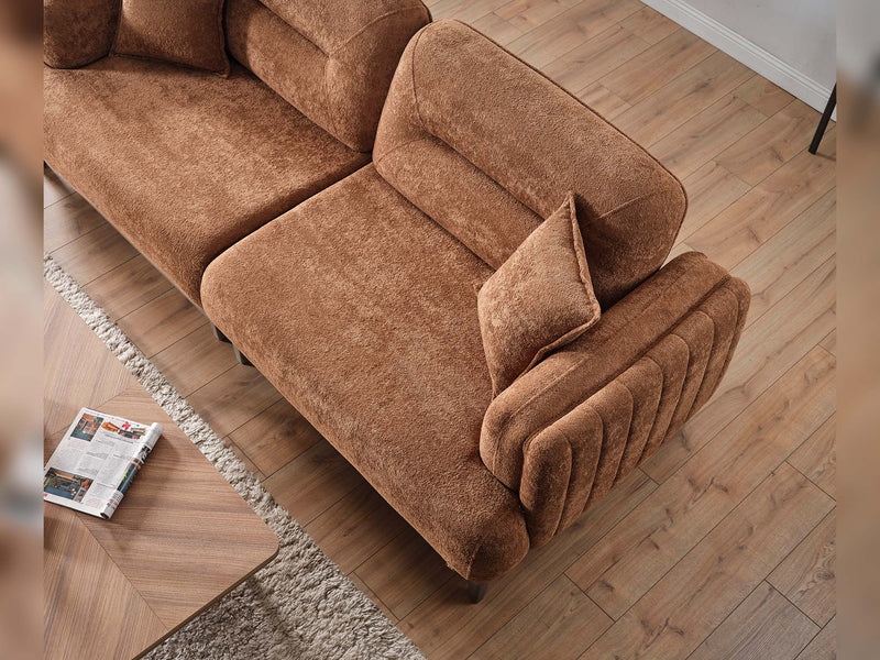 Carmen Convertible Sofa in Grey - 200-ELIF-CAR-A520-3