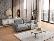 Carmen Convertible Sofa in Grey - 200-ELIF-CAR-A520-3