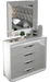 Carmen Dresser/Chest/Mirror Set - Lara Furniture