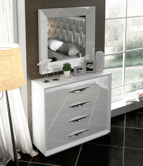Carmen Dresser/Chest/Mirror Set - Lara Furniture