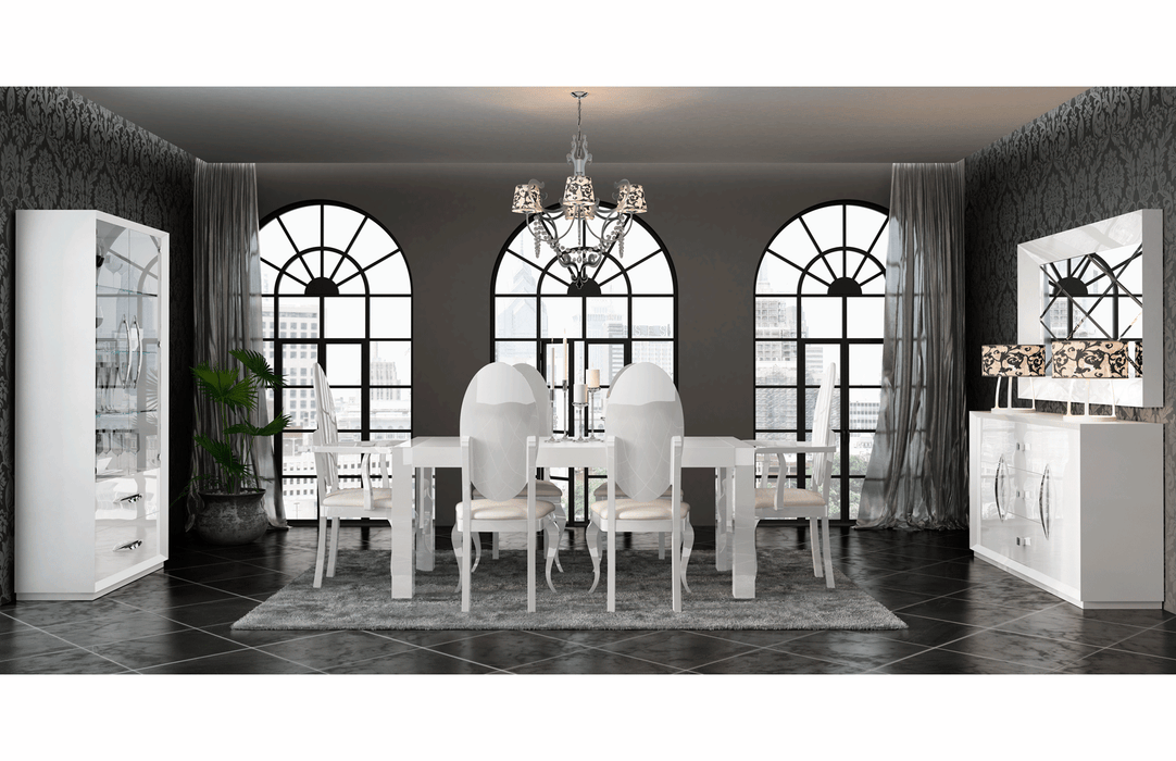 Carmen White Dining Table - i27703 - Lara Furniture