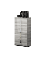 Carrara Grey Dresser/Chest/Mirror Set - Lara Furniture