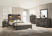 Carter Brown Platform Youth Bedroom Set - Lara FurnitureYouth Bedroom Set