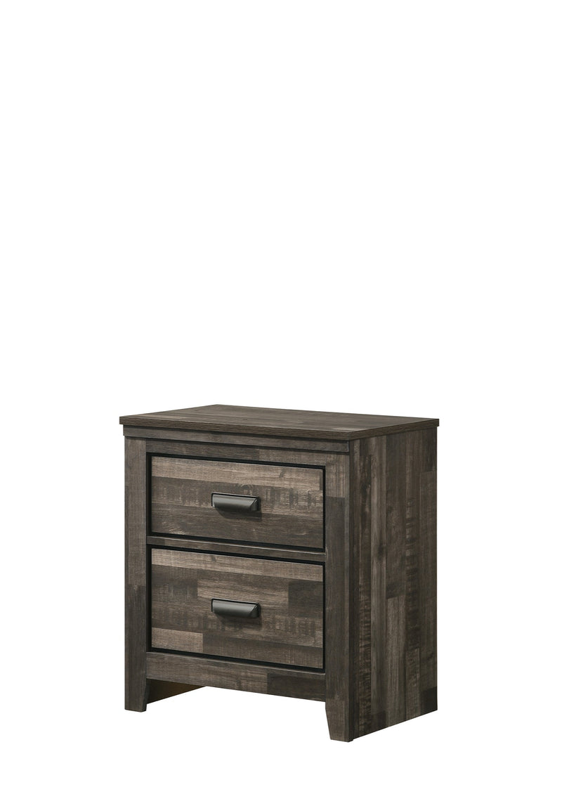 Carter Brown Platform Youth Bedroom Set - Lara FurnitureYouth Bedroom Set