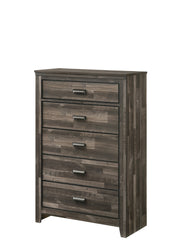 Carter Brown Platform Youth Bedroom Set - Lara FurnitureYouth Bedroom Set