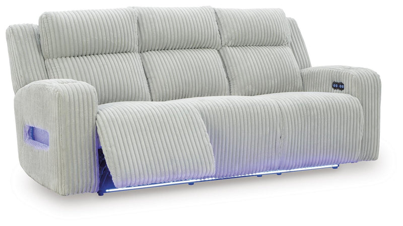 Carvara Alloy Power Reclining Sofa - PC6420315