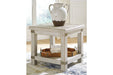 Carynhurst White Wash Gray End Table - Gate FurnitureEnd Table