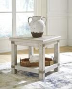 Carynhurst White Wash Gray End Table - Lara FurnitureEnd Table