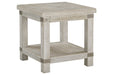 Carynhurst White Wash Gray End Table - Gate FurnitureEnd Table