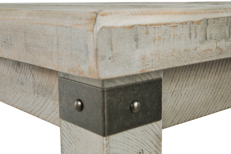 Carynhurst White Wash Gray End Table - Lara FurnitureEnd Table