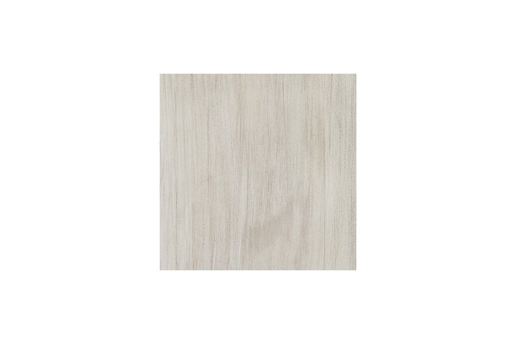 Carynhurst Whitewash 60" Home Office Desk - Gate FurnitureOffice Desks