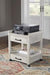Carynhurst Whitewash Printer Stand - Gate FurniturePrinter Stand