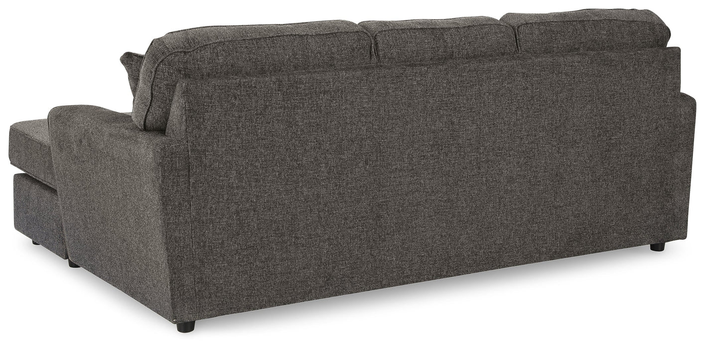 Cascilla Slate Sofa Chaise - Gate FurnitureSectional
