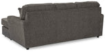 Cascilla Slate Sofa Chaise - Gate FurnitureSectional