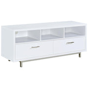 Casey 2-drawer Engineered Wood 60-inch TV Stand White - 701972
