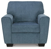 Cashton Blue Sofa, Chair and Ottoman - 40605U5