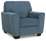 Cashton Blue Sofa, Chair and Ottoman - 40605U5