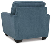 Cashton Blue Sofa, Chair and Ottoman - 40605U5
