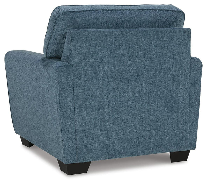 Cashton Blue Sofa, Chair and Ottoman - 40605U5