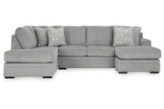 Casselbury Cement 2 - Piece LAF Chaise Sectional - Lara FurnitureSectional